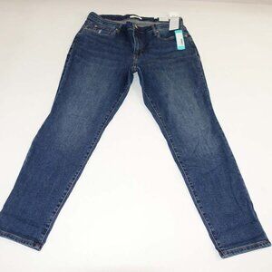 STS Blue Women's Darren Girlfriend Mid Rise Jeans Size 16 / 33 NWT Blue Stretch